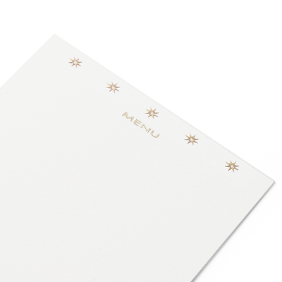 Smythson
Stars Menu Cards Set of 20