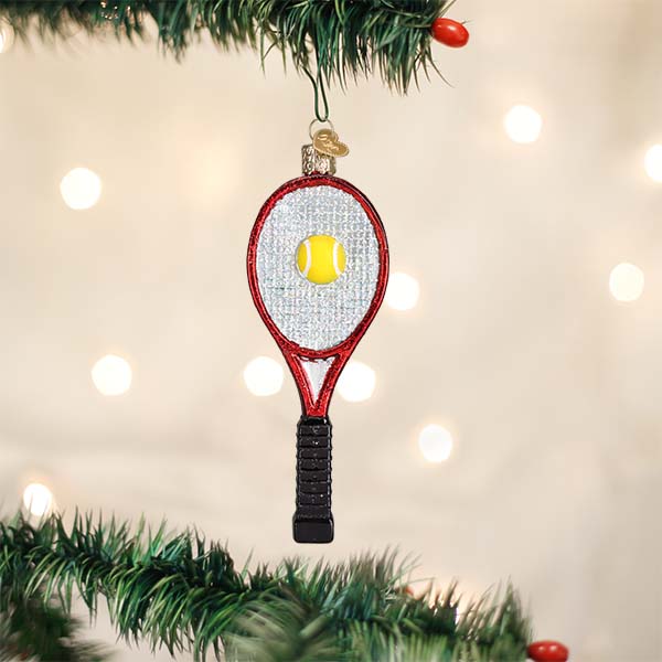 Tennis Racquet Ornament