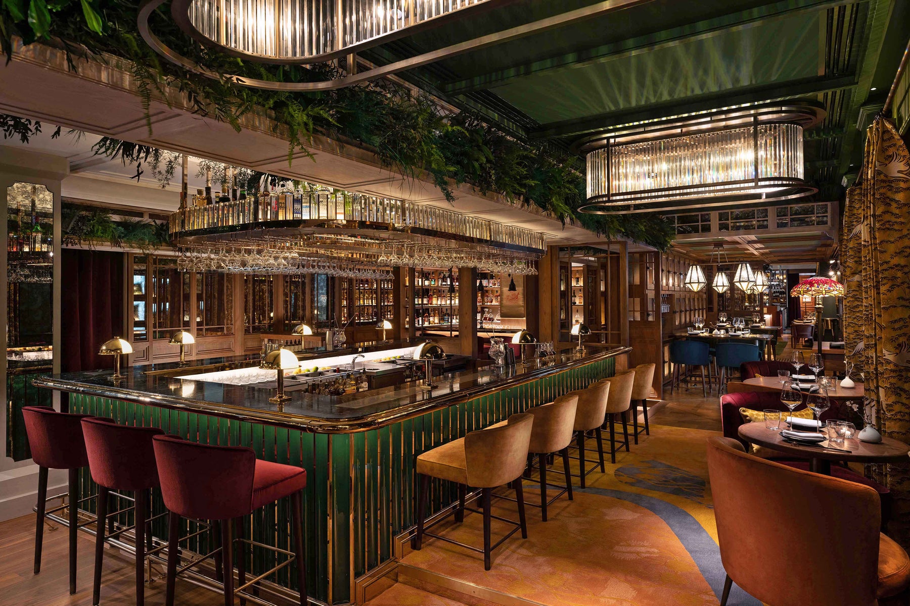 The Aubrey Main Bar Mandarin Oriental Hong Kong