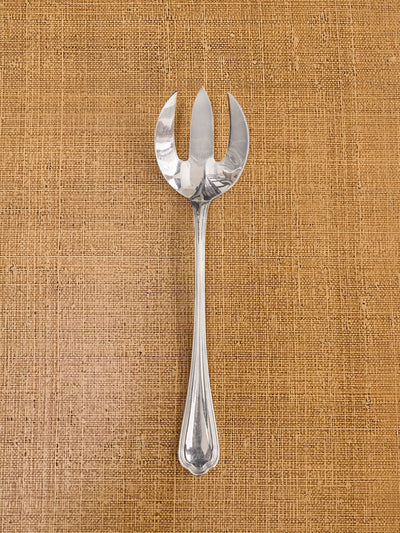 Vintage Silver Serving Three-Prong Fork Set