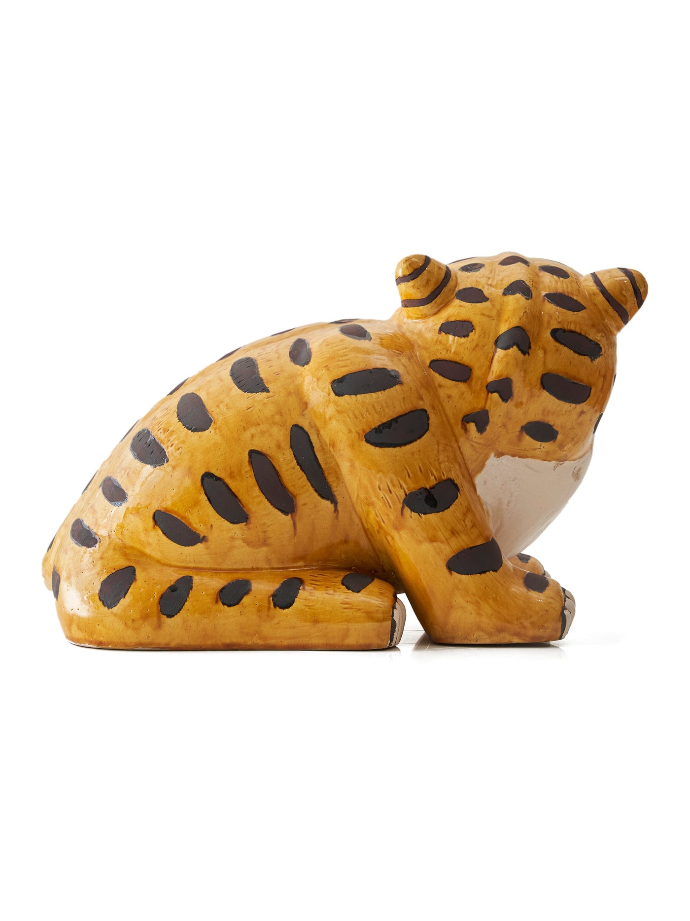Vintage Large Chinese Style Tiger Figurine