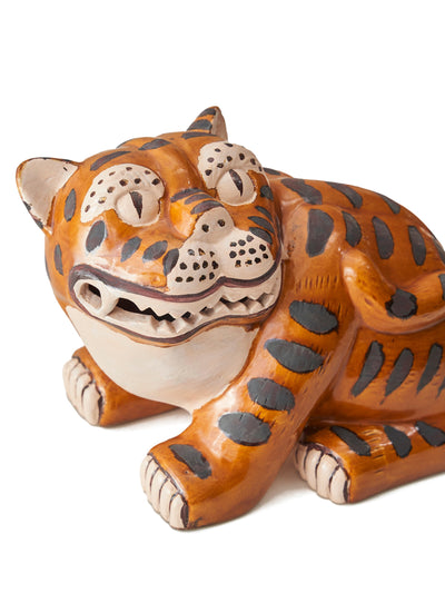 Small Ceramic Tiger Figurine
