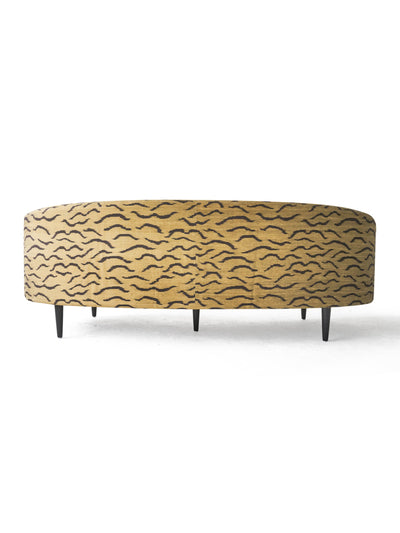 Curved Selma Sofa in Jim Thompson Tiger by Permanent Resident