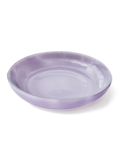 Handmade Glass Bowl in Lavender by Caju Collective