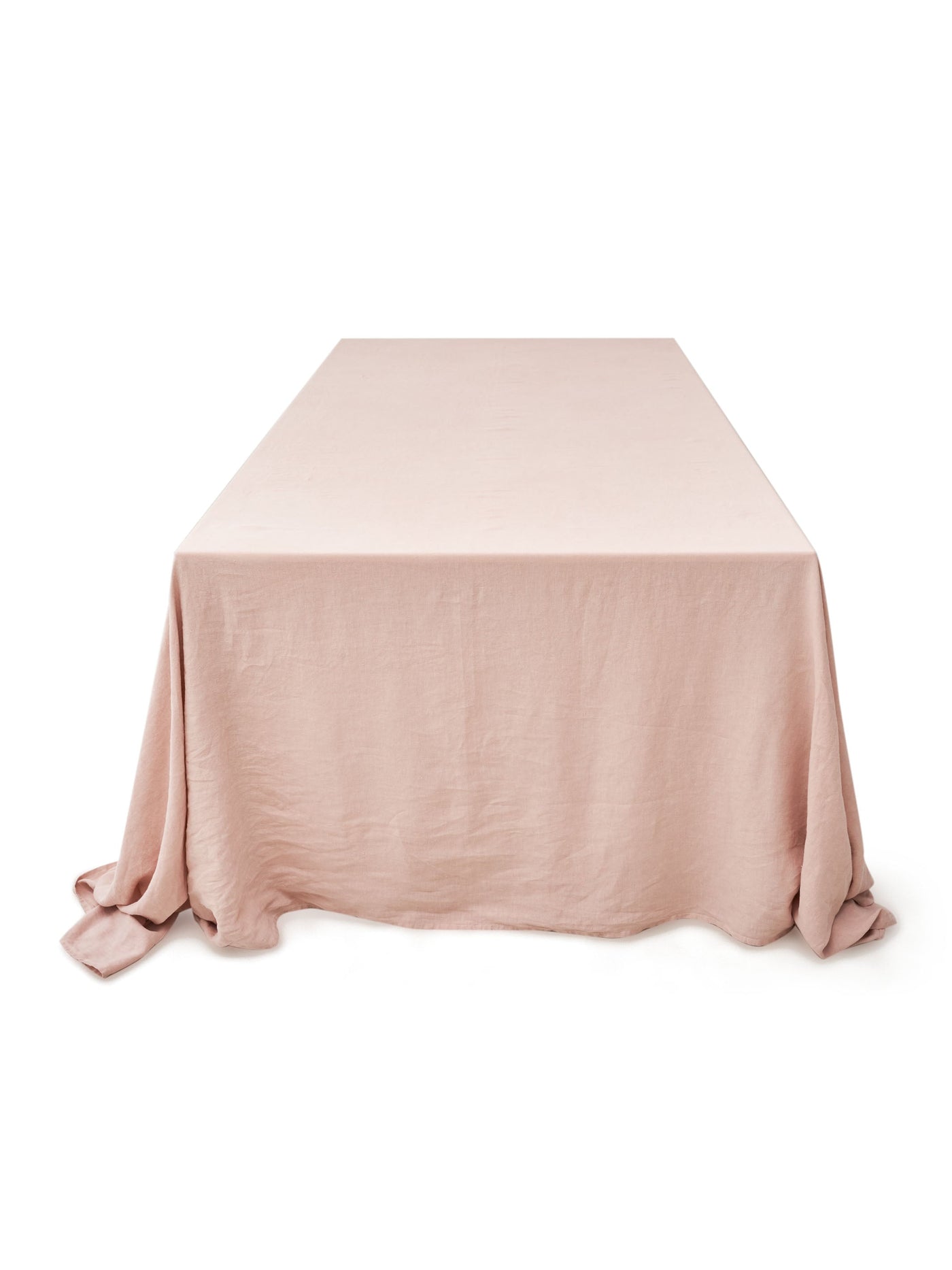 Rose Linen Tablecloth 260 x 350 by Madame de la Maison