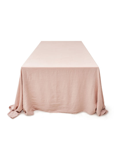 Rose Linen Tablecloth 260 x 350 by Madame de la Maison
