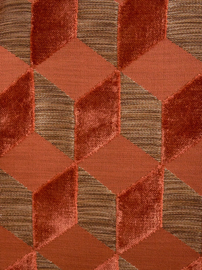 Curved Scallop Sofa in the Style of India Mahdavi in Manual Canovas Fabric