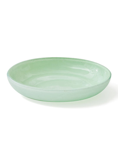 Handmade Glass Bowl in Mint by Caju Collective
