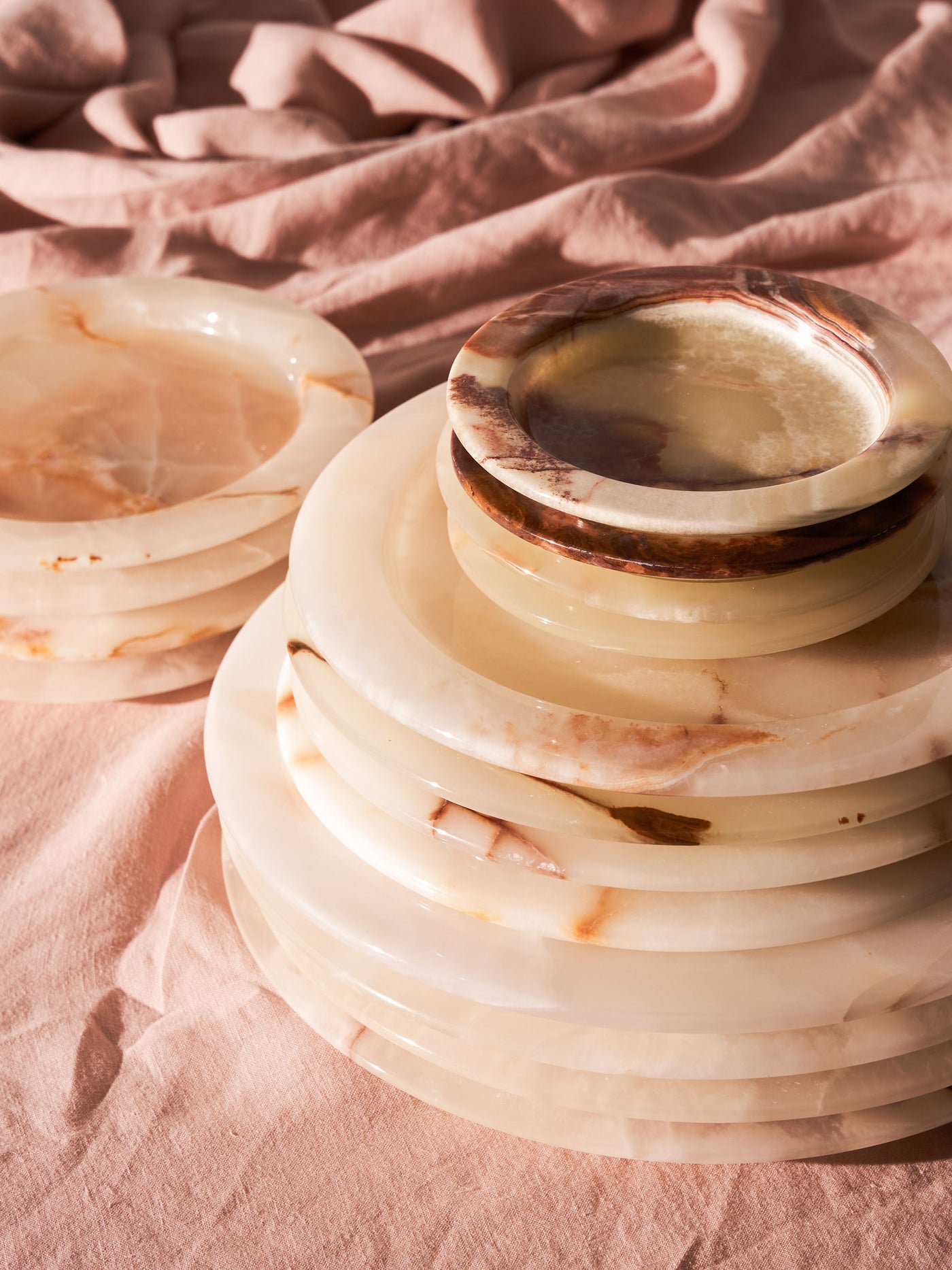 Onyx Dinnerware Stack by Caju Collective