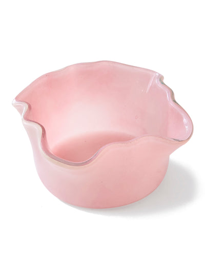 Glass Flower Bowl in Rose - Caju Collective