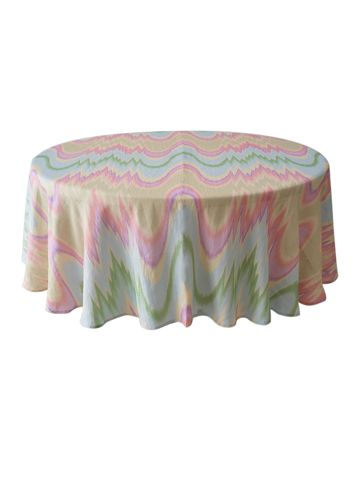 Aurora Round Tablecloth 260 cm in Pastel by Permanent Resident