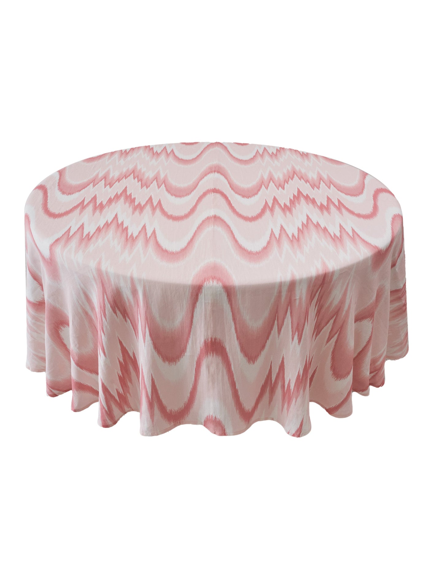 Aurora Tablecloth Round Tablecloth 260 cm in Pink