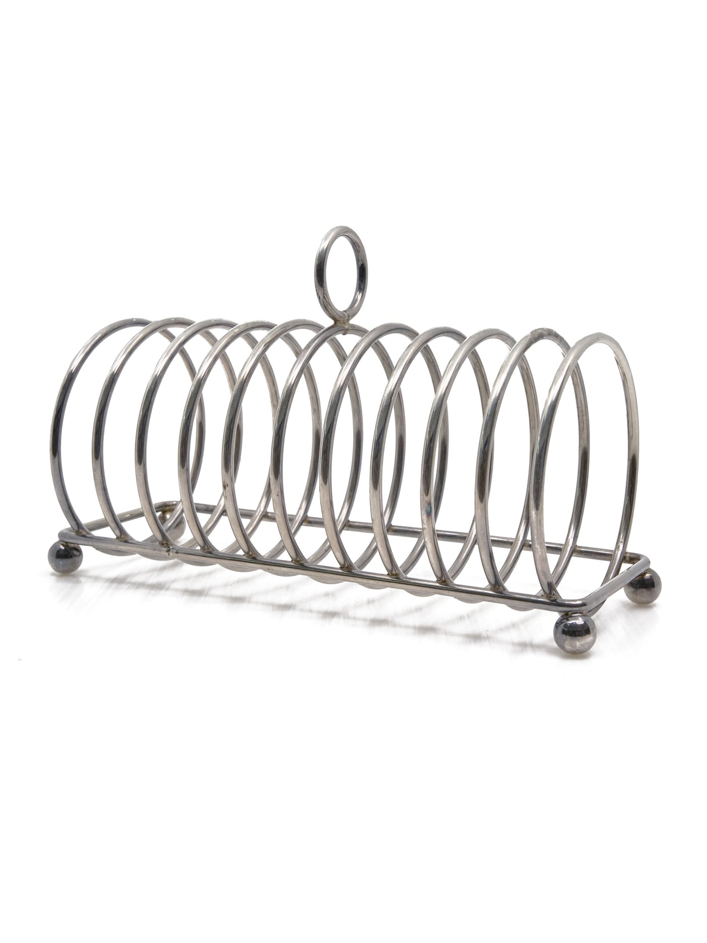 Vintage Round Silver French Toast Rack