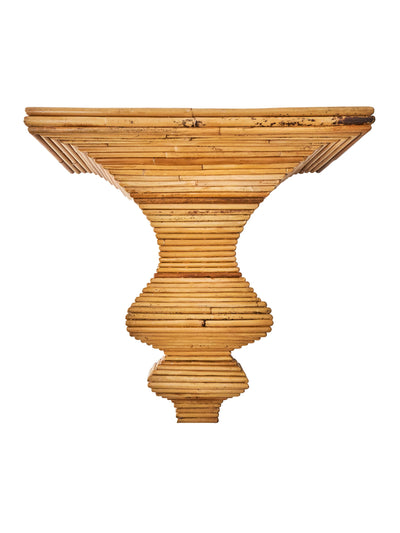 Athena Rattan Wall Bracket in Natural by Permanent Resident
